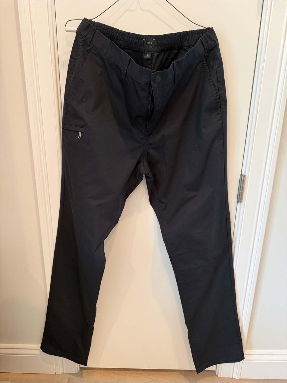 J. Crew Men's Navy Blue Stretch Chinos